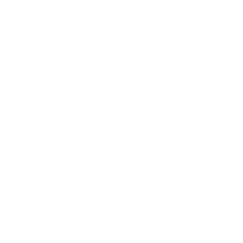 White, bold, block-style letters spelling CUBE are arranged in a 2x2 grid on a light gray background, with a small white diamond shape in the center between the letters.
